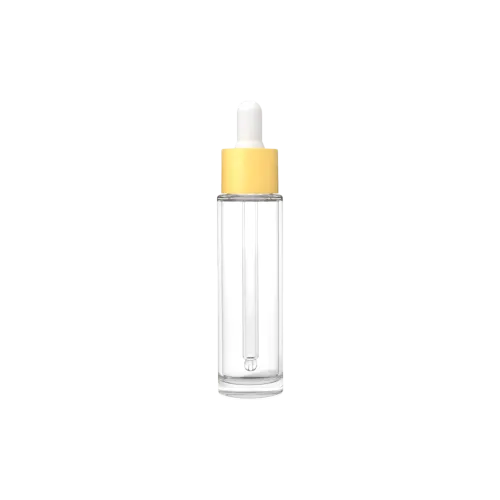 1.4oz /41ml Glass Cylinder Dropper Bottle with Bulb Dropper
