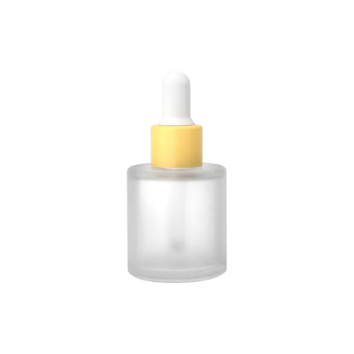 1.0oz /30ml Glass Cylinder Dropper Bottle with Bulb Dropper