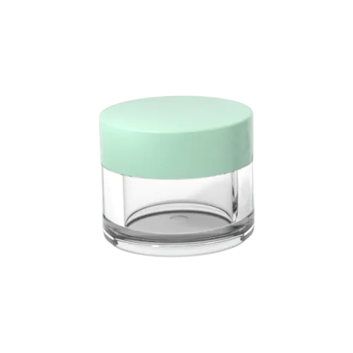 0.5oz /15ml PETG Straight Sided Jar with Flush Straight Sided Closure