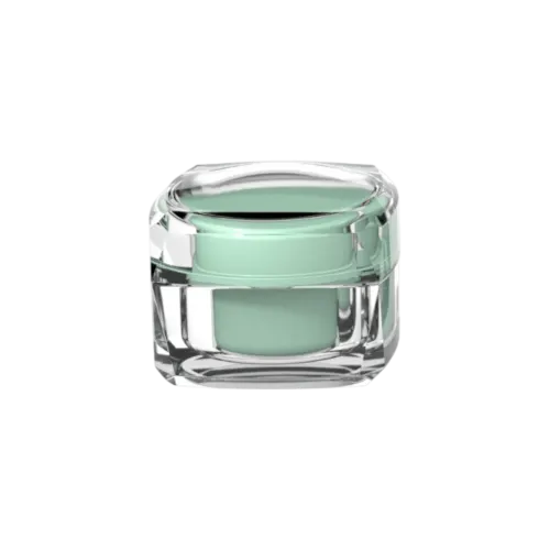 0.5oz /15ml SAN Square Jar with Flush Square Closure