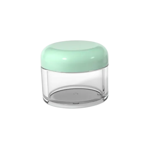 3.4oz /101ml PETG Straight Sided Jar with Flush Domed Closure