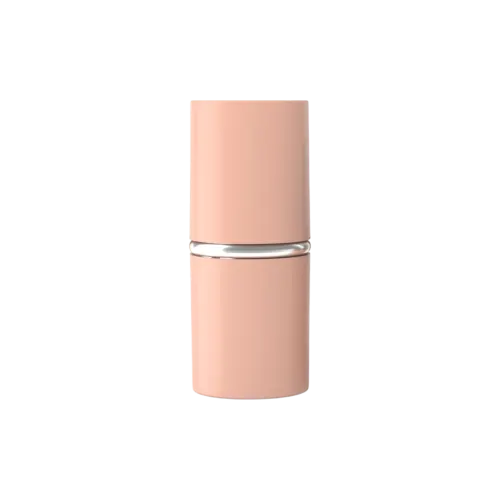 Mini Oval ABS Lipstick with Metallic Accent Band