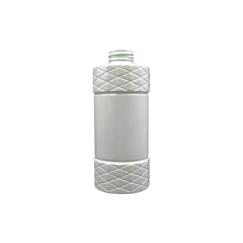 16.9oz /500ml 32-400 PET Cylinder Bottle with Quilted Diamond Pattern