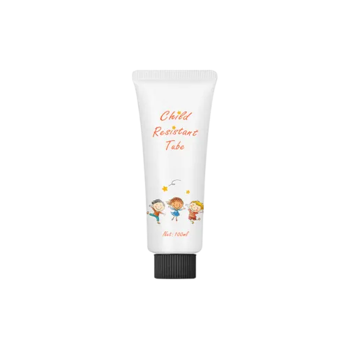 40.0mm 2.4-6.1oz (71ml-180ml) PE Tube with Child Resistant Screw On Cap