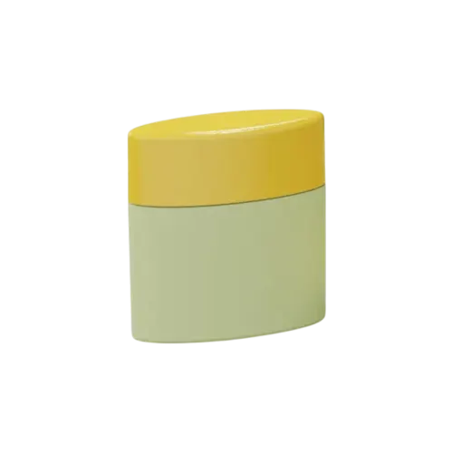 1.7oz/50ml PE Oval Tottle