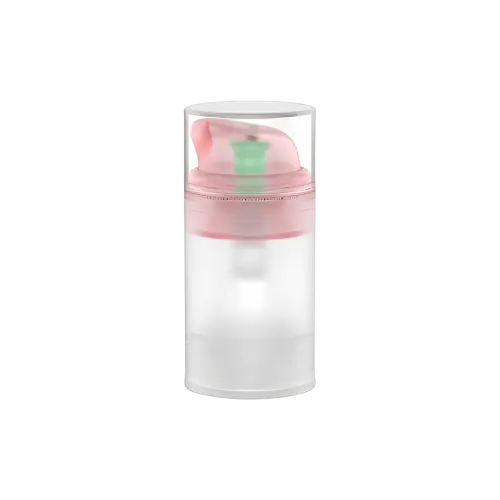 0.5oz/15ml PP Metal-Free Monomaterial Cylindrical Airless Pump Bottle