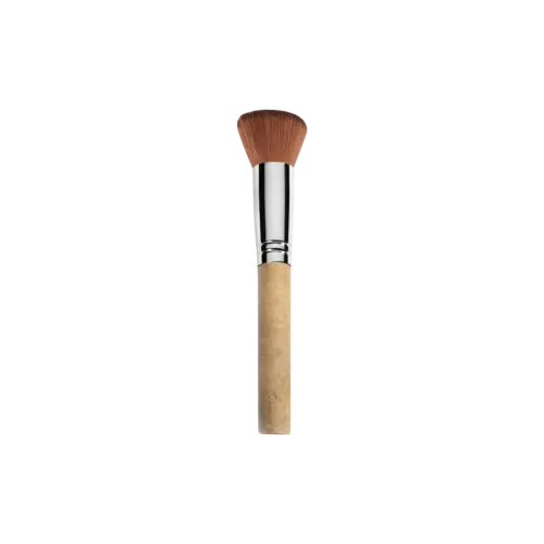 Eco-Friendly Flat Top Synthetic Hair WPC Handle Foundation Brush