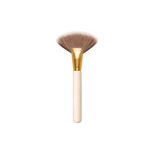 Fan Synthetic Hair Wood Handle Multi-Purpose Brush