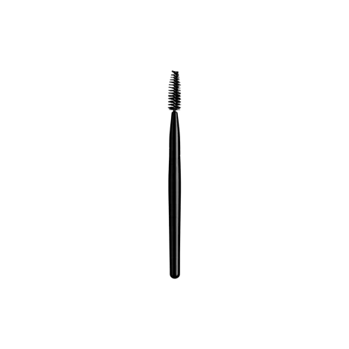 Spiral Synthetic Hair Wood Handle Spoolie Brush