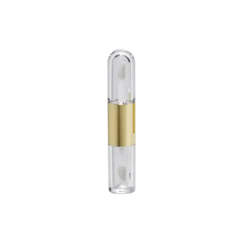 0.2oz /4.8ml PETG Round Dual Ended Lip Gloss Tube