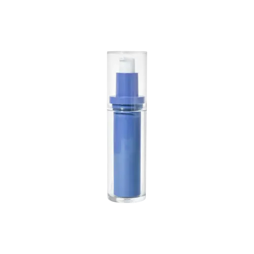 1.0oz/30ml Refillable PET & PP Cylinder Airless Pump Bottle with 0.2cc Dosage for Toothpaste