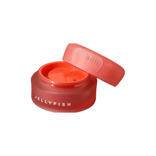 1.7oz/50ml Glass Straight Sided Jar with Press-Open Lid