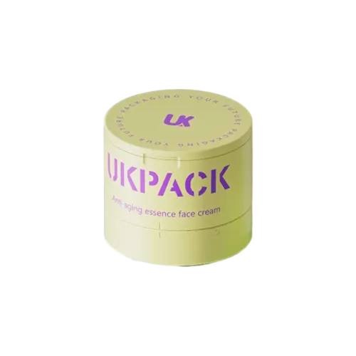 6.8oz/200ml Refillable PP Straight Sided Cosmetic Jar with Flip Top Lid & Built-In Spatula