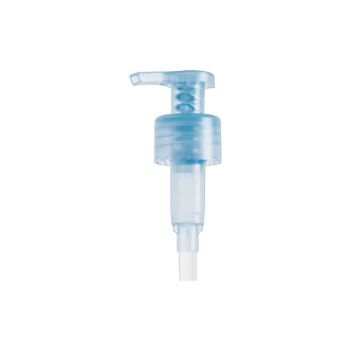 Smooth Monomaterial PP 24-410 Lotion Pump 1.5cc Dosage & Colored All-Plastic Spring