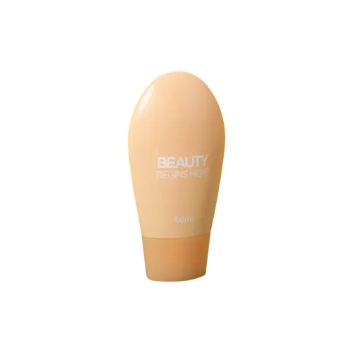 1.7oz/50ml Round Two-Tone HDPE Tottle