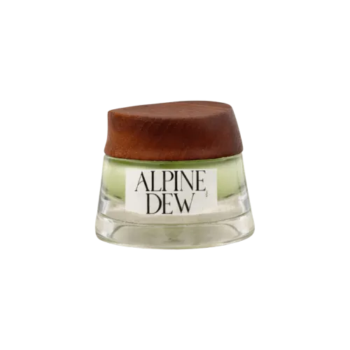 50ml / 1.7 oz Specialty Glass Skincare Jar with FSC-Certified Wood Lid – Premium Face Moisturizer & Eye Cream Packaging Set