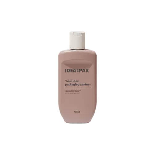 4.1oz/120ml 24-400 PE Tapered Oval Bottle with PP Disc Top Cap