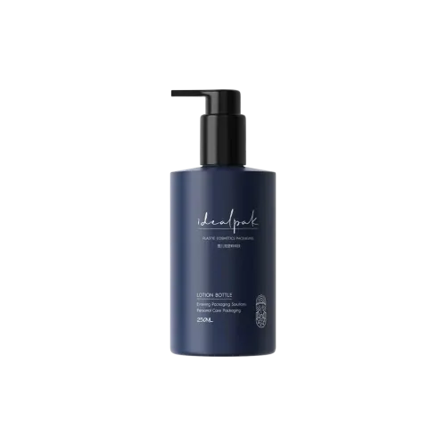 8.5oz/250ml 24-400 PE Cylinder Bottle with PP Lotion Pump