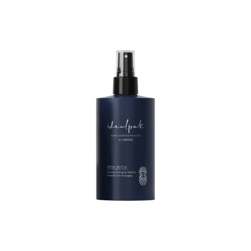 8.5oz/250ml 24-400 PE Cylinder Bottle with PP Fine Mist Sprayer and Clear Overcap