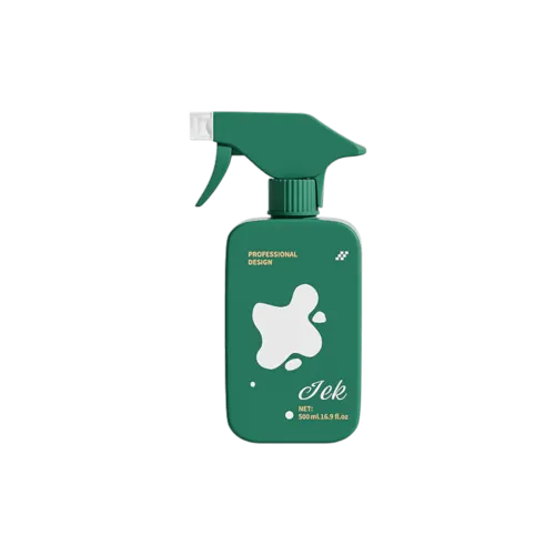 16.9oz/500ml 28-400 PE Flat Rectangular Bottle with PP Trigger Sprayer