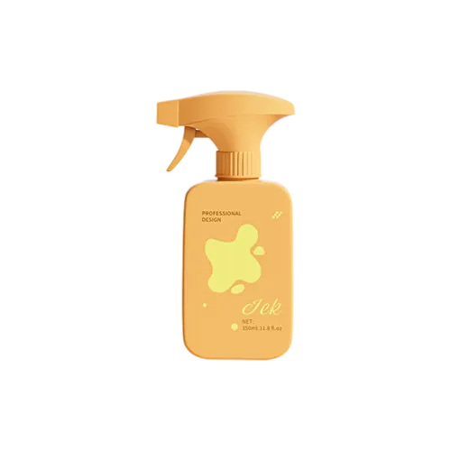 11.8oz/350ml 28-400 PE Flat Rectangular Bottle with PP Contoured Trigger Sprayer