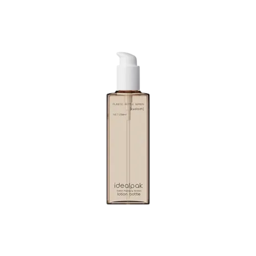 8.5oz/250ml 24-400 Rectangular PET Bottle with PP Contoured Treatment Pump