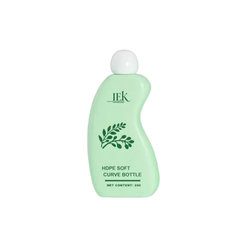 8.5oz/250ml 24-400 HDPE Ergonomic S-Curve Bottle with Spherical PP Screw Cap and Orifice Reducer