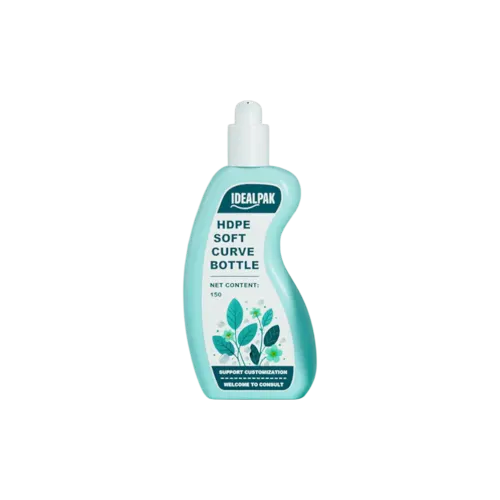5.1oz/150ml 20-400 HDPE Ergonomic S-Curve Bottle with PP Treatment Pump