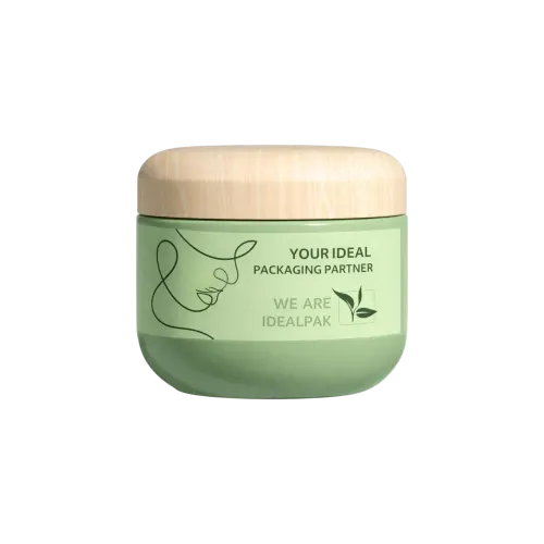 8.1oz/240ml 83-400 PET Round Single Wall Jar with Flush PP Domed Threaded Closure