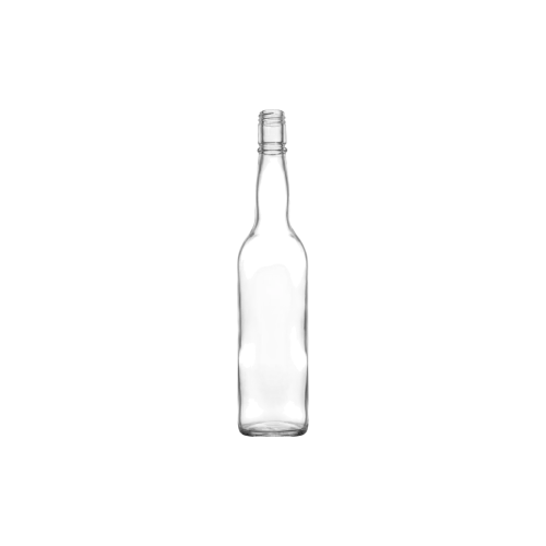 2oz/60ml Mini Clear Glass Liquor Bottle with Stelvin Long-Neck Screw Cap Finish for Wine, Sake, & Spirits
