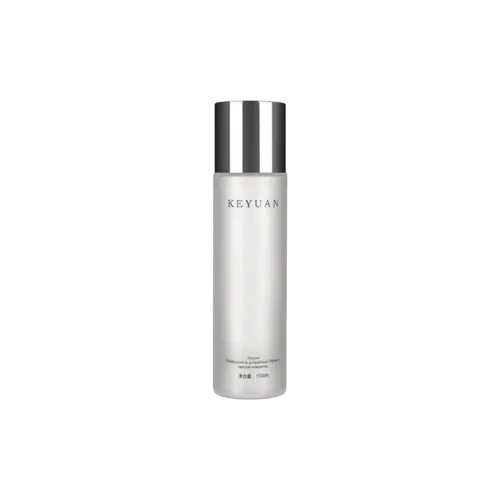 5.1oz/150ml 24-400 PET Cylinder Skincare Bottle with Flush ABS Toner Cap and Orifice Reducer