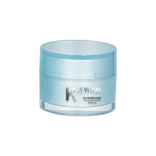 1.7oz/50ml 55-400 Acrylic Straight Sided Jar with Flush Acrylic Screw Cap
