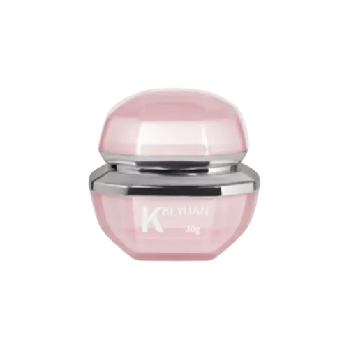 1oz/30ml 41-400 Acrylic Faceted Jar with Matching Faceted Acrylic Screw Cap