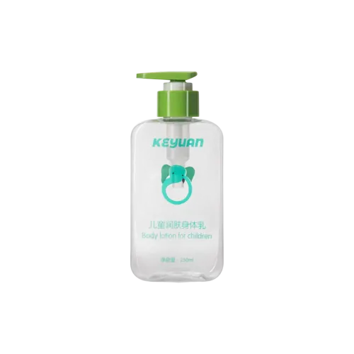 8.5oz/250ml 24-400 PET Oval Bottle with Flat Rounded PP Lotion Pump