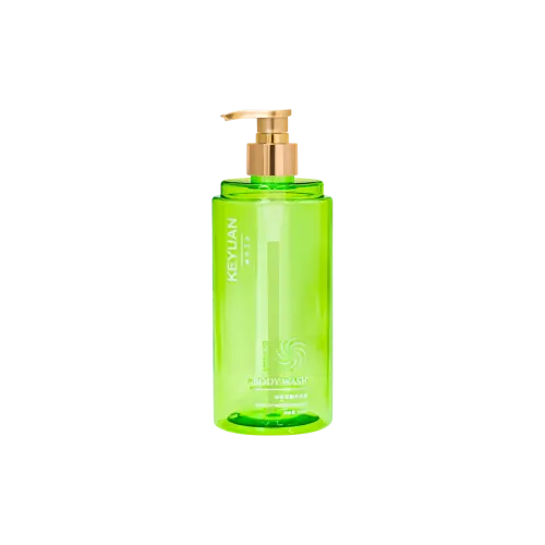 16.9oz/500ml 28-400 PET Cylinder Bottle with Metallic PP Lotion Pump