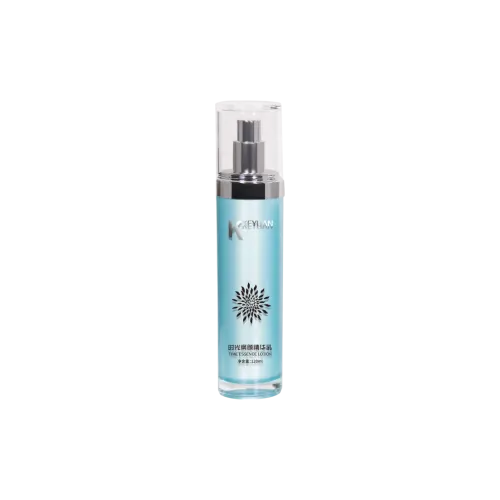 4.1oz/120ml 18-400 Luxury Acrylic Bottle with PP Serum Pump and Flush Acrylic Overcap