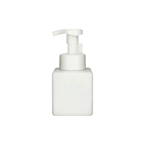 8.5oz/250ml 43-400 PET Square Foam Pump Bottle with PP Foamer Pump
