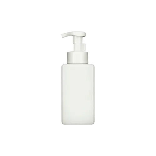 15.2oz/450ml 43-400 Square PET Foam Pump Bottle with PP Foamer