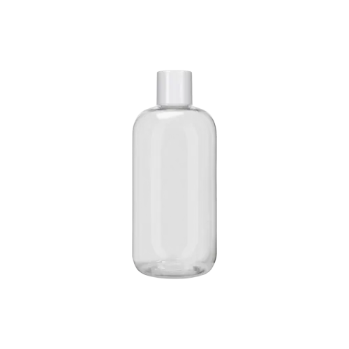 10.1oz/300ml 24-400 PET Round Bottle with Smooth Straight Sided PP Screw Cap