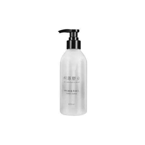 10.1oz/300ml 24-400 PET Round Bottle with Smooth PP Lotion Pump