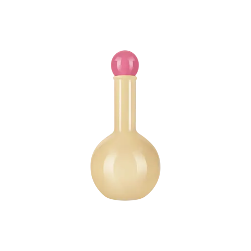 11.8oz/350ml 24-400 PET Modern Apothecary Flask Bottle with PP Ball Cap