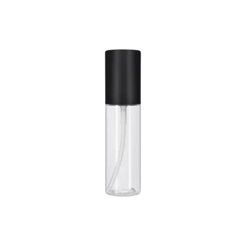 2oz/60ml 22-400 PET Cylinder Bottle with PP Serum Pump and Flush ABS Overcap