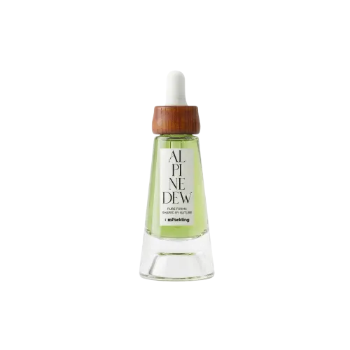 30ml / 1.01 oz Glass Dropper Bottle with FSC-Certified Wood Dropper Cap – Premium Face Serum, Face Oil & Eye Cream Packaging Set