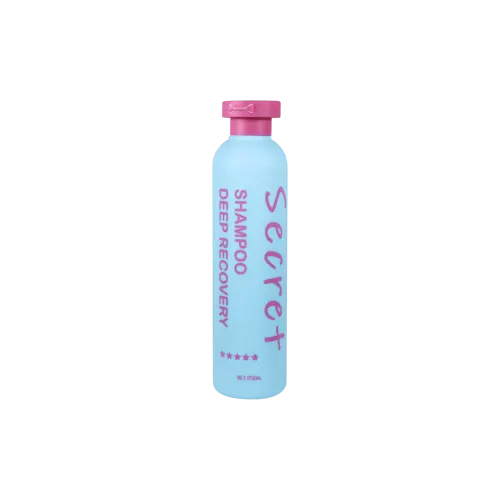 8.5oz/250ml 24-400 HDPE Round Bottle with Flat PP Flip Top Cap