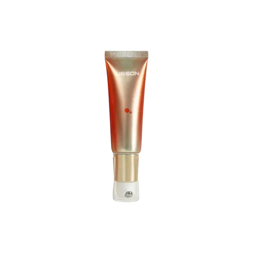 30mm 1.0-3.0oz (30ml-90ml) PE Airless Pump Tube with Stainless Steel Rollerball and PP Overcap