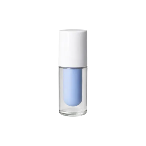 0.5oz /15ml Glass Crystal Ballet Refillable Airless Bottle with Metal Free PP Pump and PP Refill Bottle - 0.2cc Dosage