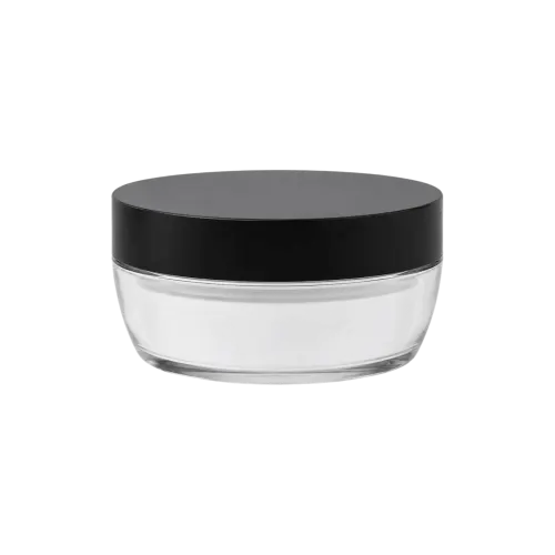 2.4oz /70ml PET Art Loose Powder Jar with PET Closure and PP Sifter