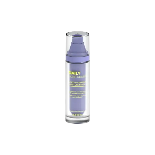1.7oz/50ml Refillable Glass Airless Pump Bottle with Interchangeable PP Inner Refill Cartridge, 0.15cc Dosage