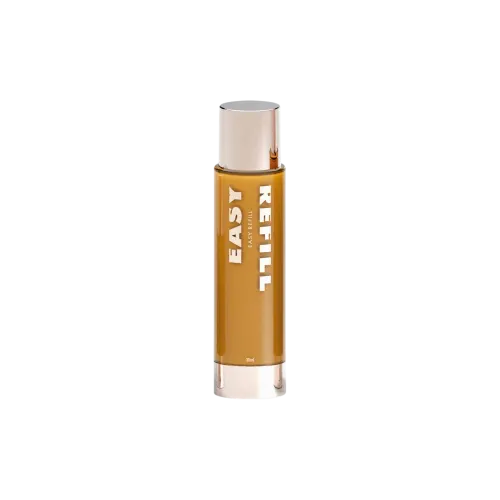 1oz/30ml Refillable PETG/PP Airless Pump Bottle with PETG Outer Shell and PP Inner Refill Cartridge, 0.2cc Dosage