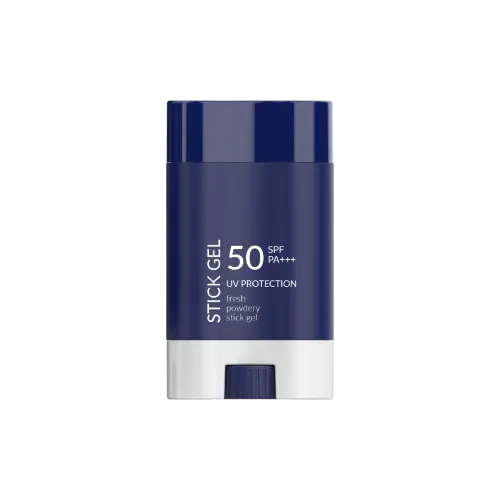 1.2oz/35ml PP Peanut-Shaped Sunscreen Stick with Elastomer Applicator Tip